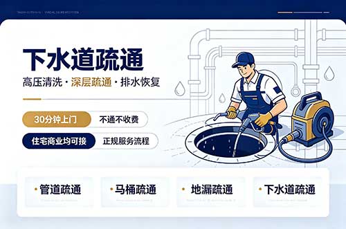 大庆下水道疏通